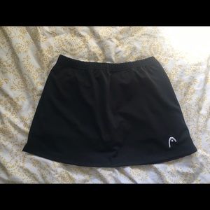 Black Athletic skirt